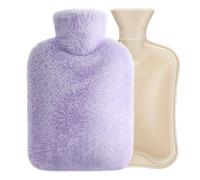Homealexa Hot Water Bottle with Soft Cover 2L, Comfortable, Safe and Durable Heat Retention Good Performance, Warm in Winter Gifts, Fit for Kids/Adult