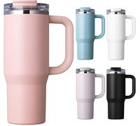 Homealexa Insulated Tumbler 900ml/30oz 304 Stainless Steel, Double Wall Vacuum