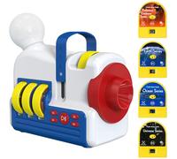 Homealexa Kids Story Projector with Audio - 4 Science Themes (Earth, Ocean, Dinosaurs & Space), Night Light with 5 Modes & 9 Bedtime Sounds, STEM Educational Toy for Boys & Girls Age 3+