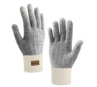 Homealexa Winter Gloves - Touchscreen Knitted Sport Warm & Windproof for Skiing, Cycling & Texting - Suitable for Men & Women