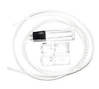 HomeAmore BreakAway Blind Cord Condenser, Tassel, Pull Cord Set. Child Safety Breakaway Condenser Will Open To Prevent Mishap. (1 Set).
