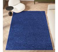 homeart Area Rug - Super Soft Shaggy Rugs For The Living Rooms, Bedrooms And Kitchen - Modern, Easy To Clean Carpet - 80x150 cm, Navy