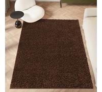 homeart Area Rug - Super Soft Shaggy Rugs For The Living Rooms, Bedrooms And Kitchen - Modern, Easy To Clean Carpet - 180x270 cm, Brown Cacao