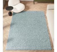 homeart Area Rug - Super Soft Shaggy Rugs For The Living Rooms, Bedrooms And Kitchen - Modern, Easy To Clean Carpet - 80x150 cm, Duck Egg Blue