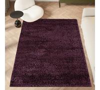 homeart Area Rug - Super Soft Shaggy Rugs For The Living Rooms, Bedrooms And Kitchen - Modern, Easy To Clean Carpet - 120x170 cm, Lavender Purple