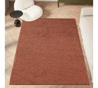 homeart Area Rug - Super Soft Shaggy Rugs For The Living Rooms, Bedrooms And Kitchen - Modern, Easy To Clean Carpet - 140x200 cm, Terra