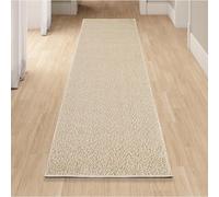 homeart Area Rug - Super Soft Shaggy Rugs For The Living Rooms, Bedrooms And Kitchen - Modern, Easy To Clean Carpet - 80x300 cm, Beige Light