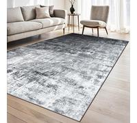 homeart Eton Abstract Area Rug - Super Soft & Durable Woven Carpet with Modern Artistic Design, Sustainable Indoor Rug for Living Room, Bedroom & Kitchen, Kid & Pet Friendly Grey 120x170