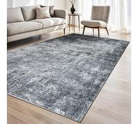 homeart Eton Abstract Area Rug - Super Soft & Durable Woven Carpet with Modern Artistic Design, Sustainable Indoor Rug for Living Room, Bedroom & Kitchen, Kid & Pet Friendly Anthracite 120x170