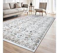 homeart Hampton Transitional Area Rug Super Soft Neutral Woven Carpet with Classic Design, Durable Sustainable Indoor Rug for Living Room, Bedroom Entrance, Kid Pet Friendly Mosaic Brown 60x110