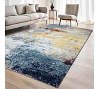 homeart Marlow Modern Abstract Area Rug Super Soft Sustainable Neutral Woven Carpet with Bold Patterned Design Durable Indoor Rug for Living Room Bedroom Entrance Kid Pet Friendly Mix 200x290