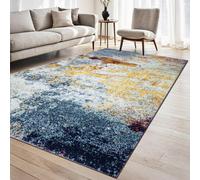 Homeart Marlow Modern Abstract Area Rug Super Soft Sustainable Neutral Woven Carpet With Bold Patterned Design Mix 120X170