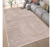 Homeart Soft Area Rugs, Anti-Slip, Machine Washable Fluffy Carpet For Living Room Bedroom Kitchen, Brown, 120X170 Cm