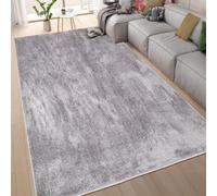 Homeart Soft Area Rugs, Anti-Slip, Machine Washable Fluffy Carpet For Living Room Bedroom Kitchen, Grey, 140X200 Cm