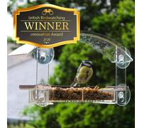Homebird Window Bird Feeder with Strong Suction Cups Bird Window Feeder with Removable Seed Tray For Bird Watching Bird Feeders for Small Birds Only