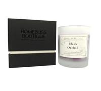 HomeBliss Boutique Scented Candle | Black Orchid Luxury Soy Candle | Long-Lasting Scented Candle in Gift Box | Hand-Poured Natural Soy Wax with Cotton Wick | Floral, Woody & Amber Notes | 7oz