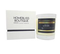 HomeBliss Boutique Scented Candle | Lime Basil and Mandarin Scented Gift Candle - 200g Soy Wax | Hand-Poured | Aromatherapy & Relaxation | Long-Lasting Burn | Luxury Candle for Home & Spa