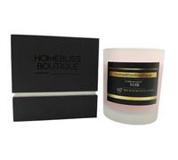 HomeBliss Boutique Scented Candle | Pomegranate Noir Luxury Scented Candle | 200g Hand-Poured Soy Wax| Strong Soy Scented Candles Gifts for Women Men