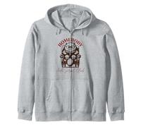 Homebody Anti Social Club Stay Home Socially Awkward Zip Hoodie