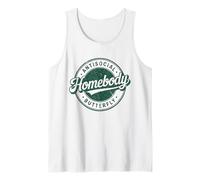 Homebody Antisocial Butterfly Vintage Antisocial Introvert Tank Top