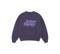 Homeboy Unisex Hardcore Happiness Crew Sweatshirt, Lilac Washed, XXS