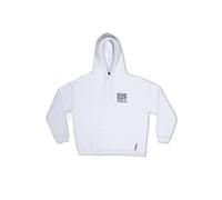 Homeboy Unisex Old School Hoodie, White, L