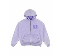 Homeboy Unisex OLD SCHOOL Zipper Hoodie Jacket, Lilac, M