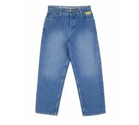 Homeboy Unisex X-Tra Baggy Vintage Denim Pants, Vintage Blue, 31 L32