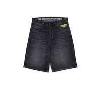 Homeboy Unisex X-Tra Baggy Vintage Shorts, Vintage Black, 29
