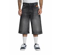 Homeboy Unisex x-tra DESPERADOS Denim 6/8 Shorts, Vintage Black, 29