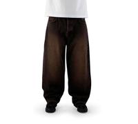 Homeboy Unisex x-tra Monster Black Label Pants, Dirty Black, 29 L32