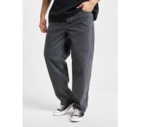 Homeboy Unisex X-Tra Monster Denim Pants, Washed Grey, 32 L32