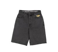 Homeboy Unisex x-tra Monster Denim Shorts, Washed Grey, 26