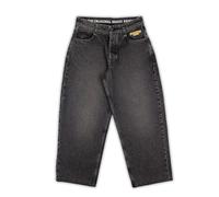 Homeboy Unisex X-Tra Monster Vintage Denim Pants, Vintage Black, 25 L28