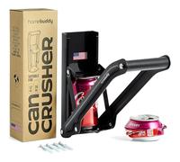 HomeBuddy Can Crusher for Recycling - 12 Oz. and 16 Oz. Can Crusher Wall Mounted for Aluminum - Compact and Easy to Use, Mounting Rivets Included, Man Cave Accessories