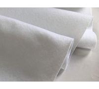 HomeBuy Felt Fabric Material Craft Plain Colours Polyester 102cm Wide (Sold By Meter) (White)