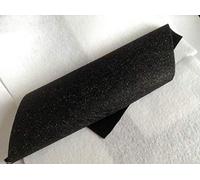 HomeBuy Glitter Felt Sparkles Size: A4 Sheet/Black/