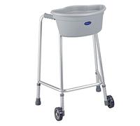 Homecraft Buckingham Walking Frame Caddy, Single, For Walker, Holder for Mug, Dinner Plate, TV Remote, Glasses, Divided Compartments, Replace Basket or Bucket, Elderly, Disabled, Handicapped