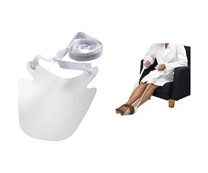 Homecraft Dorking Stocking Aid, Side Slot Retail & Dorking Tights Aid, Retail, Put On Without Bending, Double Gutter Stocking Aid, Assistive Dressing Helper, Elderly, Disabled, Handicap