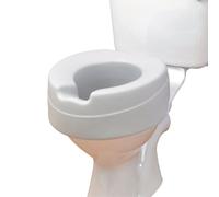 HOMECRAFT Comfy Foam Raised Toilet Seat, Elevated Toilet Seat, Portable Assistance Seat for Disabled & Elderly