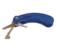 Homecraft Key Turner, Blue, Three Key, Daily Living Aid for Holding, Inserting, & Turning Keys, Key Grip Device for Eldlerly, Handicapped, & Disabled Individuals, Limited Grip & Hand Function Tool