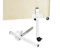 Homecraft Linked Bed Raisers, Metal Bed Elevator for Increasing the Height and Accessibility of Beds, Couches, and Large Pieces of Furniture, for Dorms and Apartments to Create Room