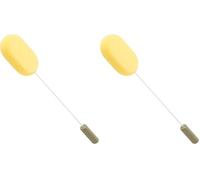 Homecraft Long Handled Sponge, Bendable Shower Sponge with Flexible Handle, Back Scrubber, Bathroom Aid, Back Scrubber Mobility Aid, 38cm, Retail Packed (Pack of 2)