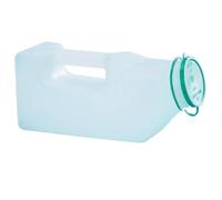 HOMECRAFT Male Urinal Bottle, Simple to Use 1 L Urinal with Clear Measurement for Recording Output, Easy to Grip Bottle Handle, for Men Recovering from Injury or Surgery, Elderly and Disabled Users