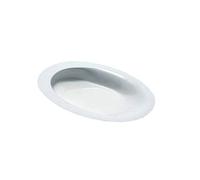 HOMECRAFT Manoy Contoured Plates, Large, High Walled Plate, Scoop Dish with Raised Walls for Users to Scoop Foods onto Utensils, Melamine Plate for Users with Limited Motor Function