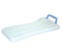 HOMECRAFT Moulded Bath Board with Handle - Supportive Aid for Elderly, Disabled & Limited Mobility - Lightweight, Durable - Adjustable to Most Bathtubs - 710mm x 320mm Bath Seat