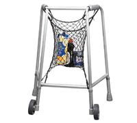 Homecraft Net Bag for Walking frames and Rollers, Large Easy Clip On Carrying Bag attachment for Walkers, Mobility Aid for Elderly, Disabled and Handicapped Users