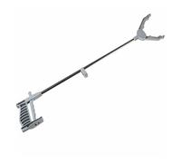 Homecraft Pick Up Reacher, Extra Long 76cm, Full Hand Trigger | Extra-Long Reach, Whole-Hand Trigger, 360 Degree Rotating Slip-Resistant Jaws, Magnet and Hook