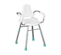 HOMECRAFT Prima Height Adjustable Aluminum Shower Stool