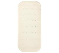Homecraft Safety Bathroom Mat - Large Non Slip Shower & Bathtub Mat with Suction Cups and Drainage Holes - Slip Resistant Bathing Aid for Elderly, Disabled & Family Use - 30" x 13.75", White
